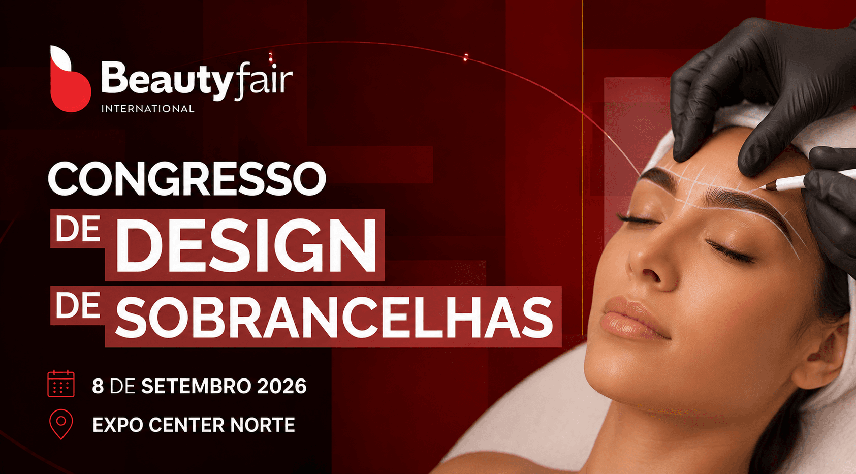 Congresso de Design de Sobrancelhas | Beauty Fair 2026
